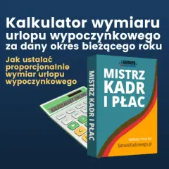 Dni Urlopowe Kalkulator: Oblicz Urlop Niepełnoetatowca i Wypoczynkowy przy Zmianie Etatu
