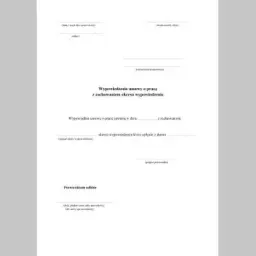 Wniosek o skrócenie okresu wypowiedzenia PDF - Wzór wniosku