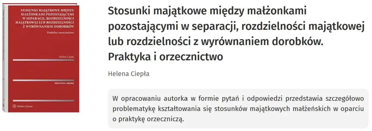 Zdjęcie Skutki rozdzielności majątkowej w małżeństwie - poradnik